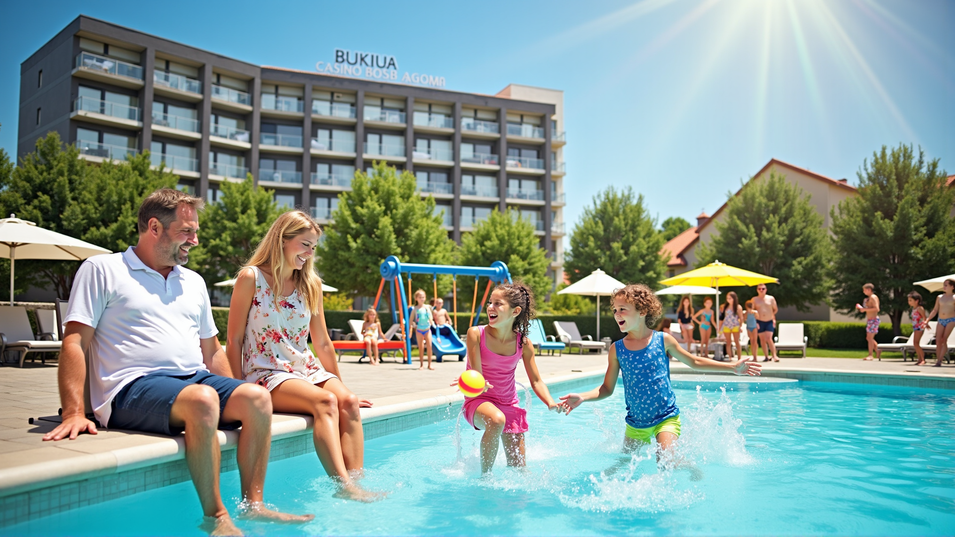 Family-friendly casino hotel in Hungary